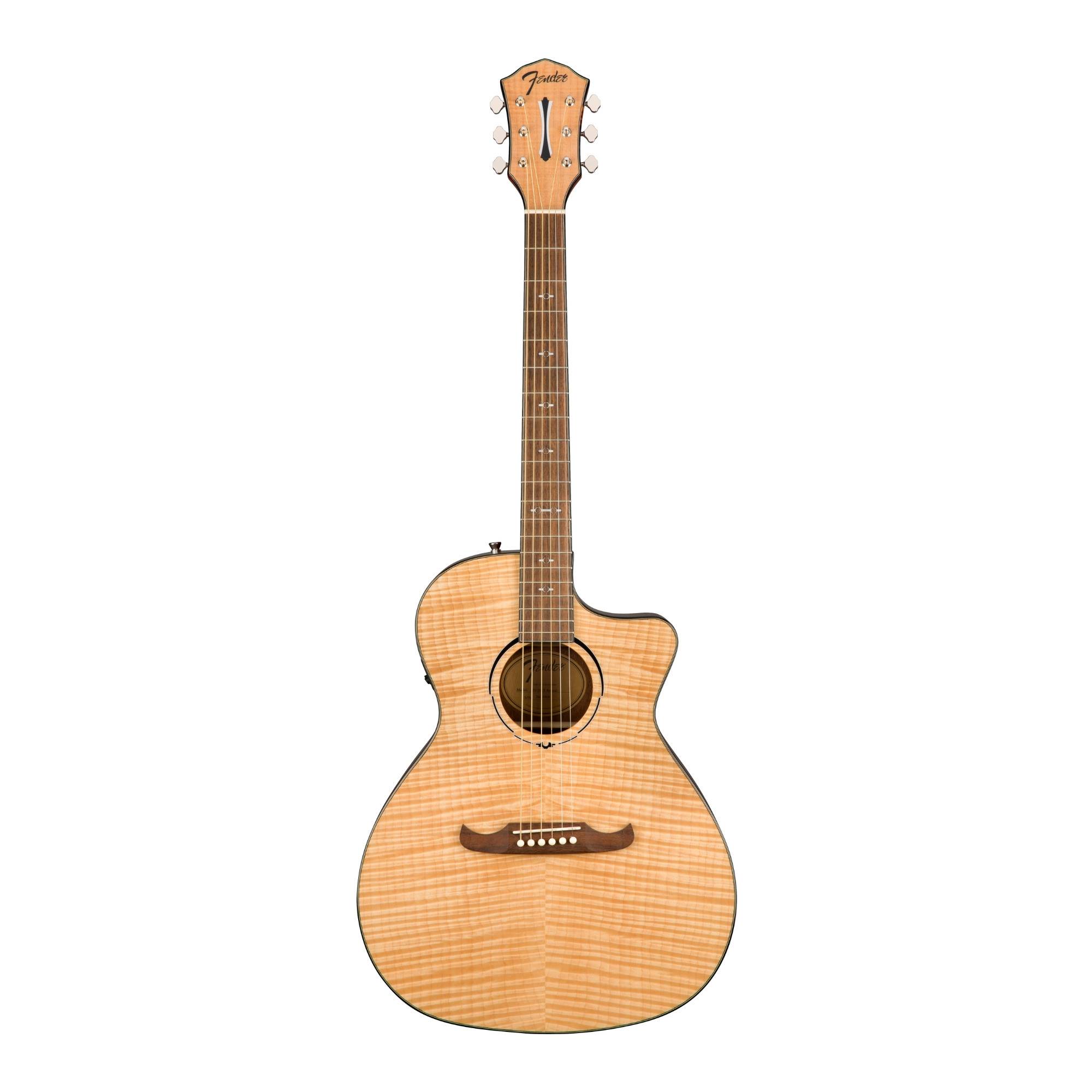Fender FA-345CE Auditorium 6-String Acoustic Guitar (Natural)