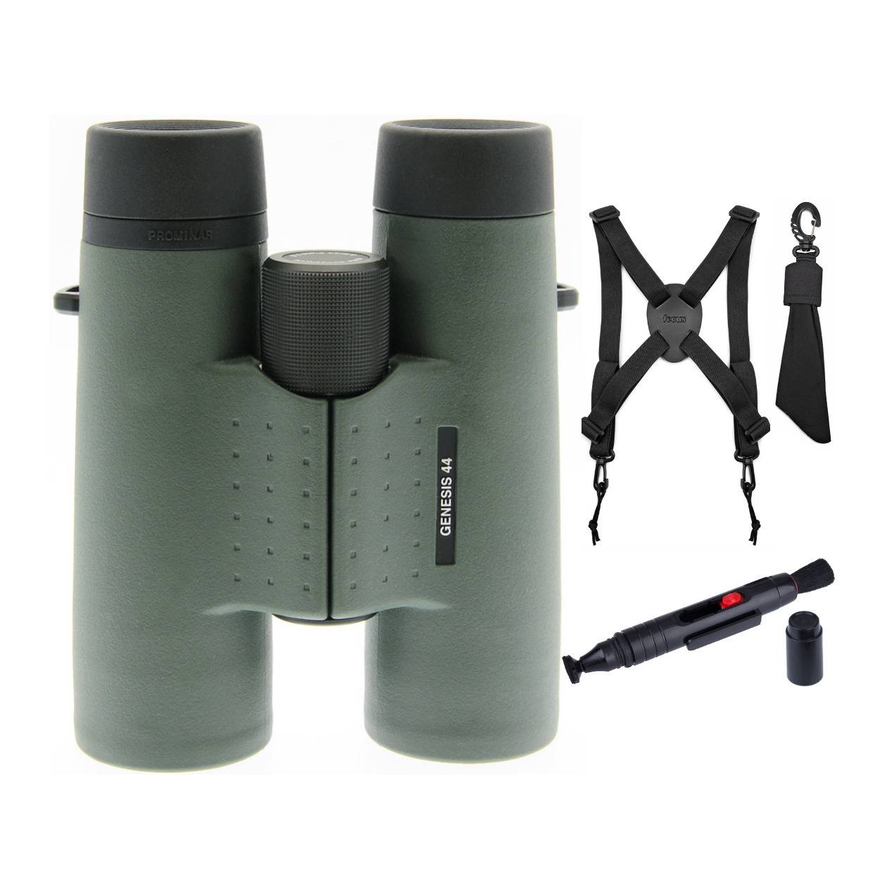 Kowa 8.5x44 Prominar XD Lens Roof Prism Binoculars with Harness and Lens Pen