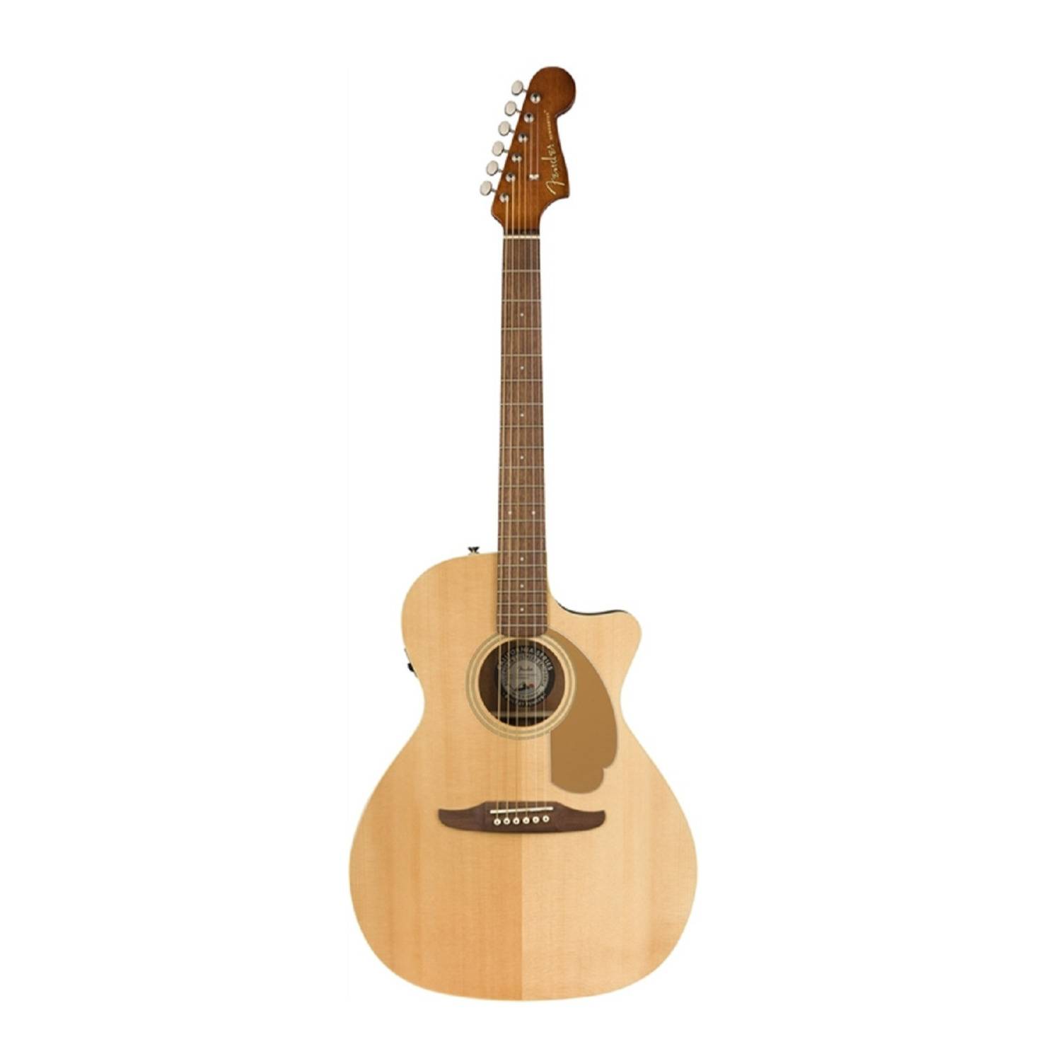 Fender Newporter Player 6-String Acoustic Guitar (Right-Hand, Natural)