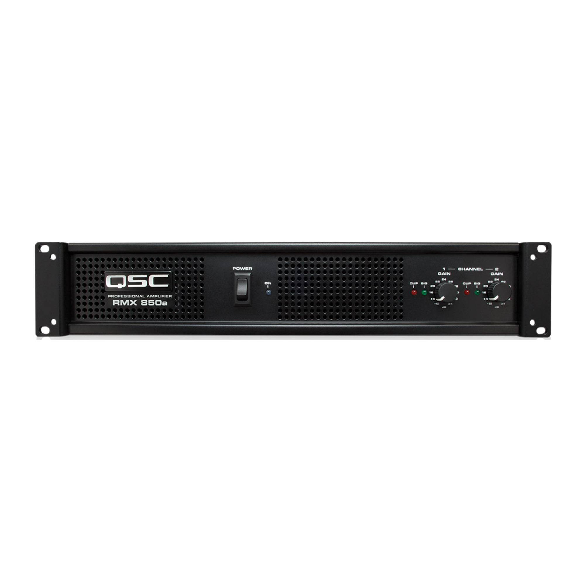 QSC RMX850a 850a Professional Performance Two Channels Compact Power Amplifier with LED Indicators
