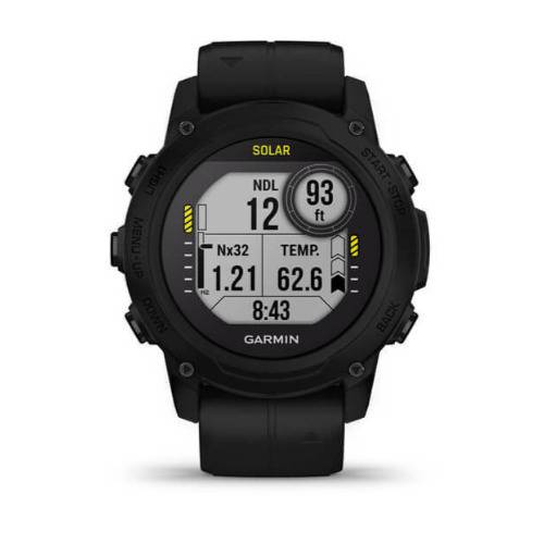 Garmin Descent G1 Solar Dive 45mm GPS Smart Watch (Black)