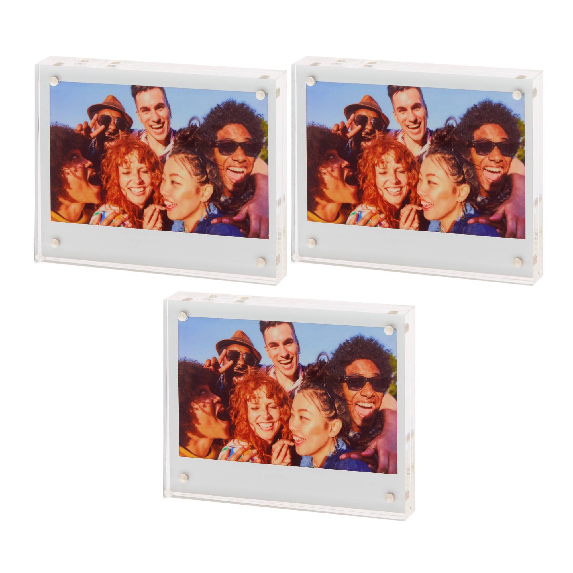 Fujifilm Instax Clear Acylic Frame for Wide Film (3-Pack)