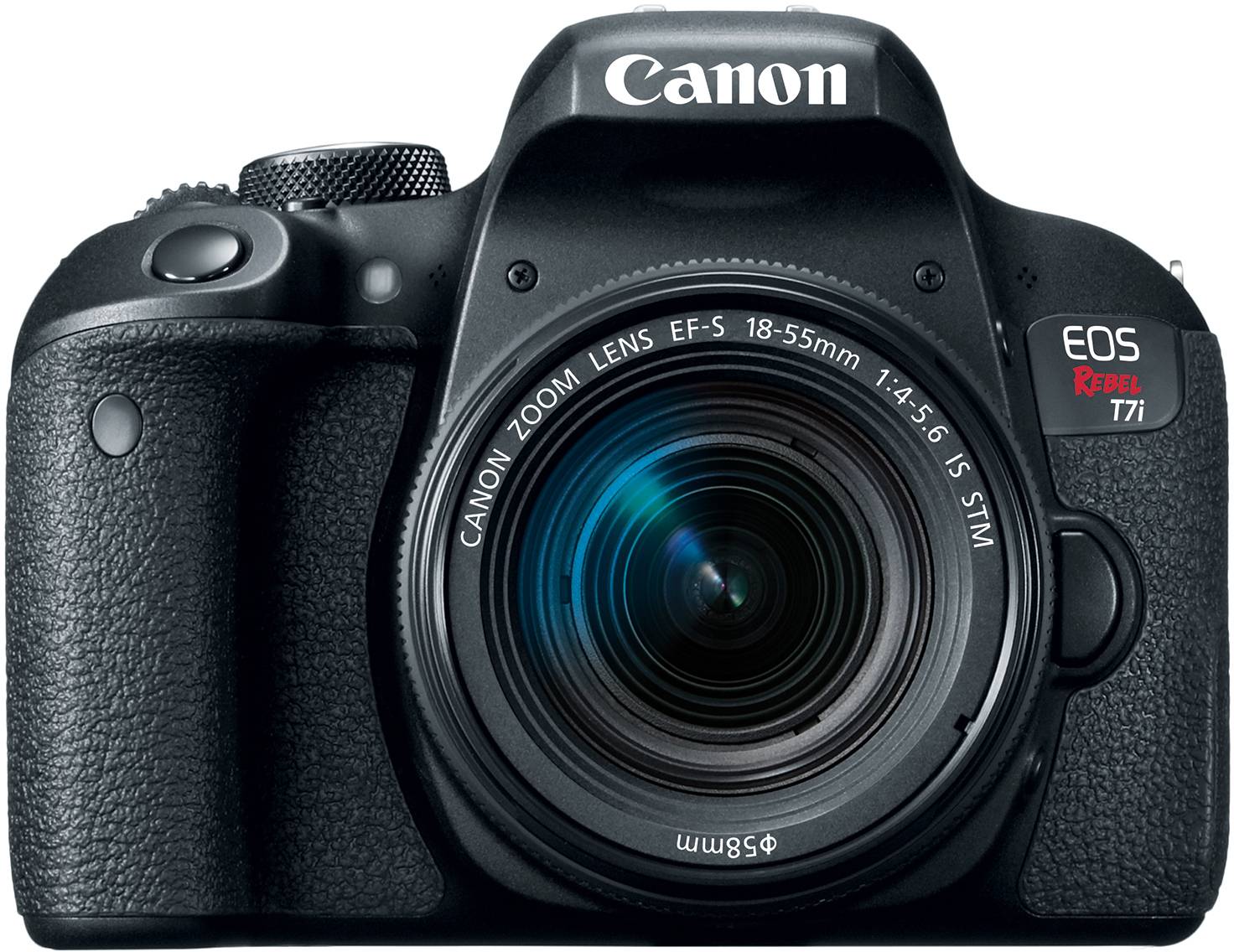 Canon EOS Rebel T7i DSLR Camera with EF-S 18-55mm IS STM Lens