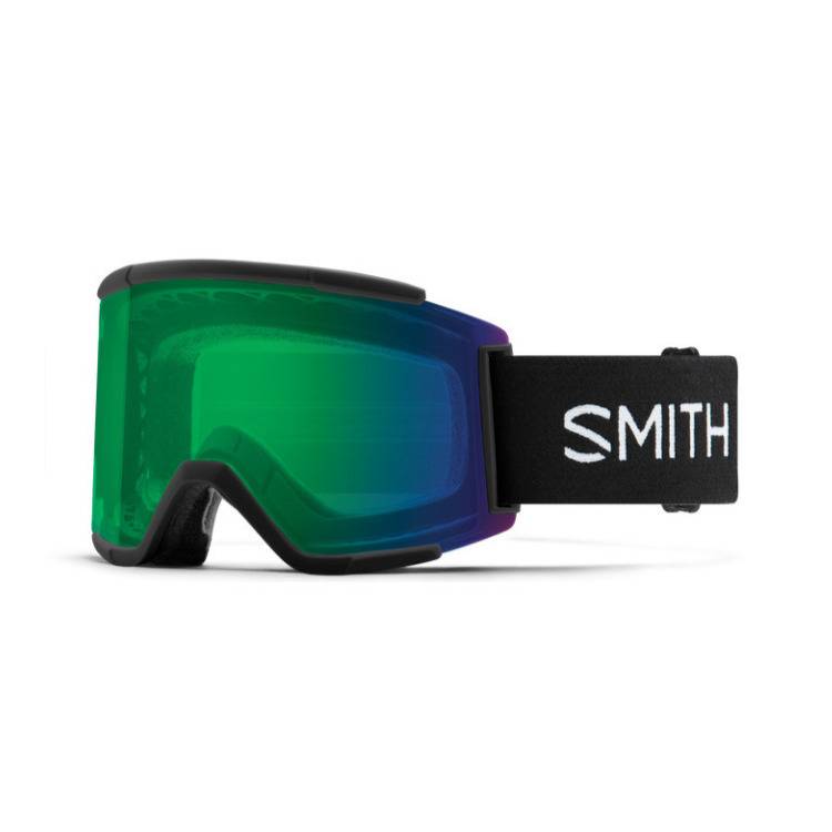 Smith Optics Squad XL Snow Goggle (Black + ChromaPop Everyday Green Mirror Lens)