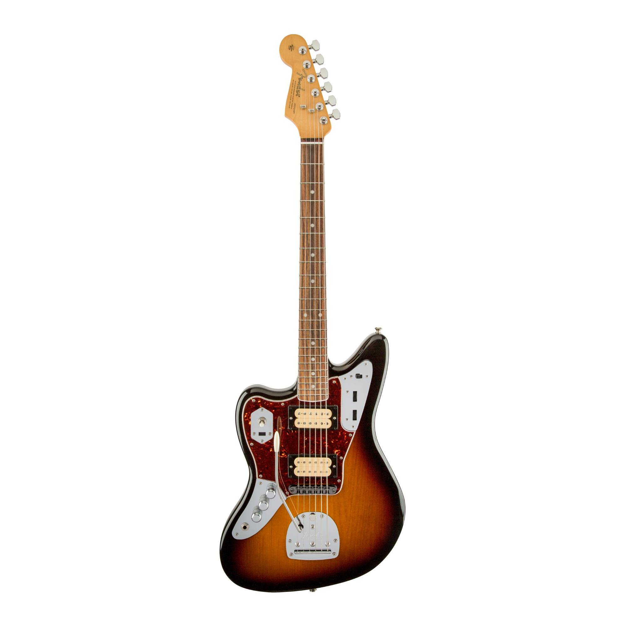Fender Kurt Cobain Jaguar 6-String Electric Guitar (Left-Handed, 3-Color Sunburst)