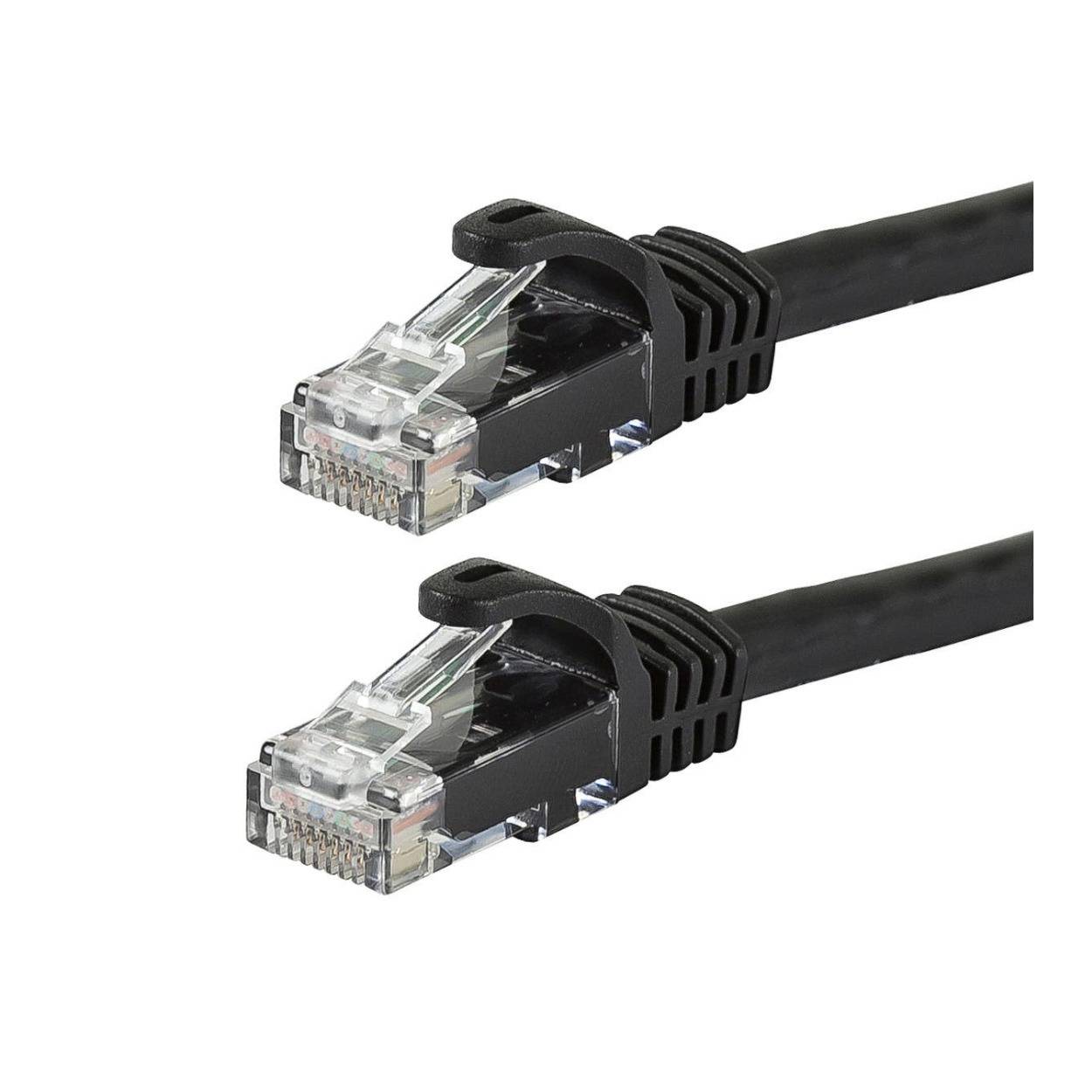 Monoprice FLEXboot 24AWG CAT5e Ethernet Patch Stranded Pure Bare Copper Wire Cable (14-Feet)