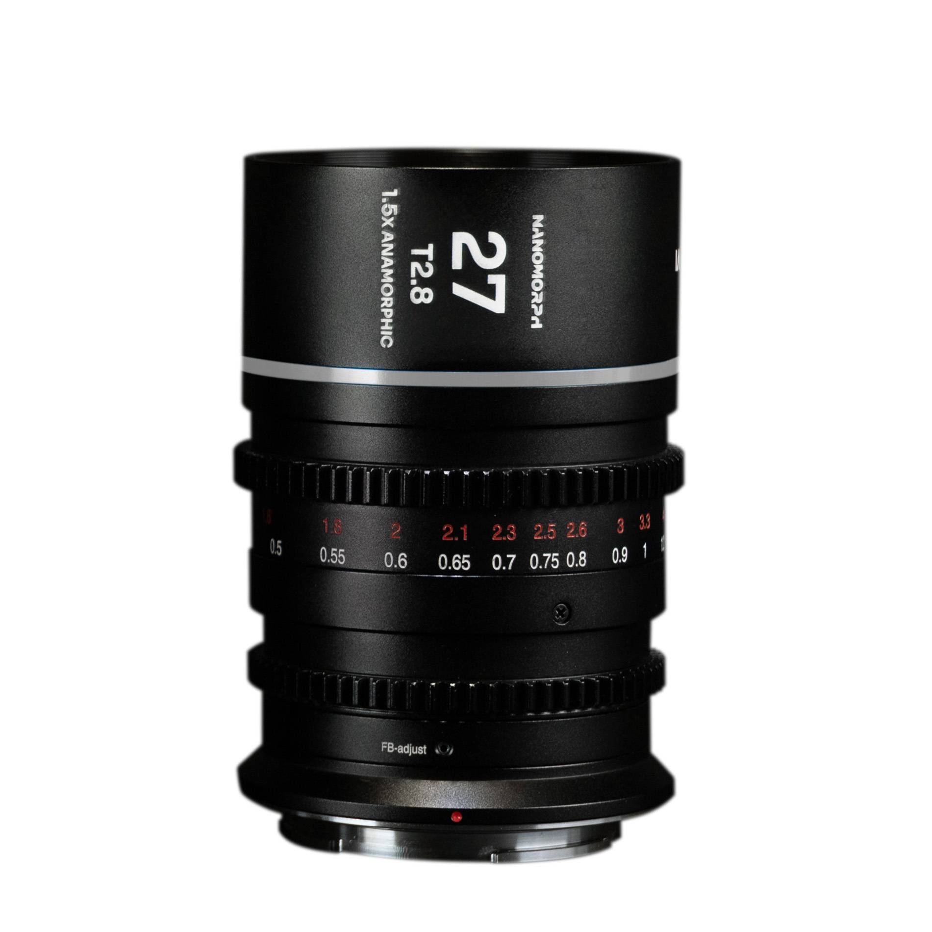 Laowa Nanomorph 27mm T2.8 1.5X S35 Anamorphic Lens (Silver) for Nikon Z Mount