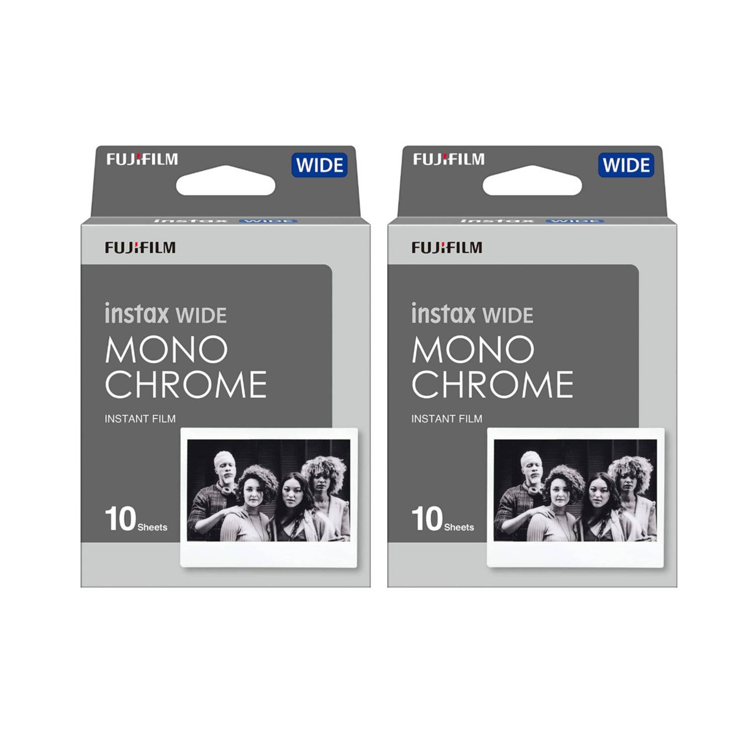 Fujifilm Instax Wide Monochrome Film 2-Pack