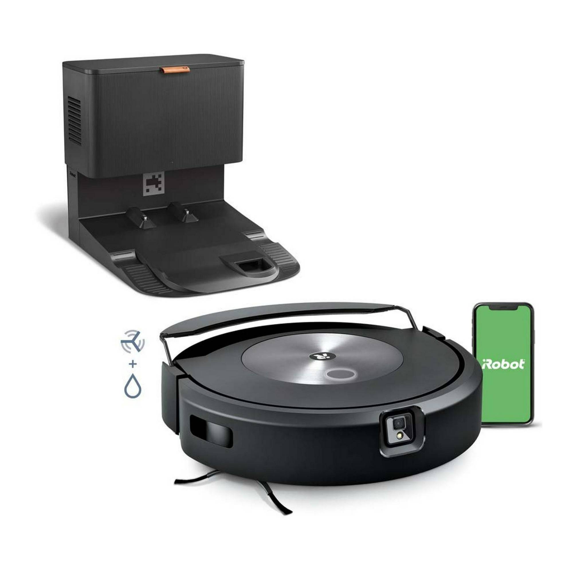 iRobot Roomba Combo J7+ Paired with Alexa or Google Assistant Robot Vacuum and Mop
