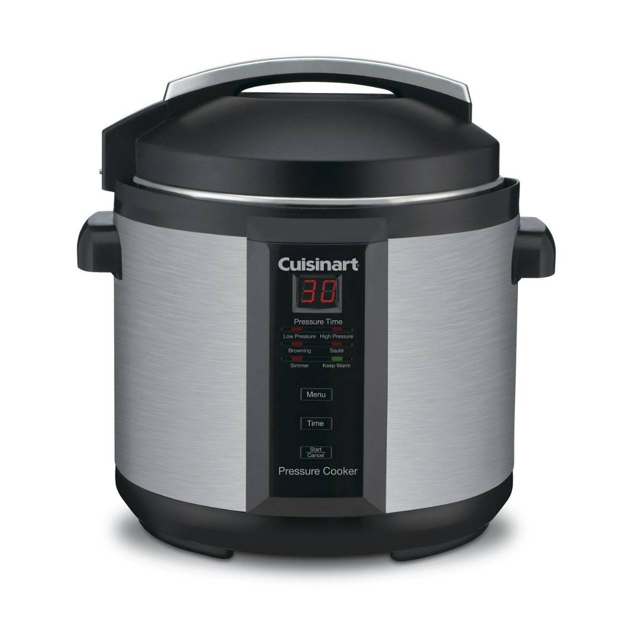 Cuisinart CPC-600 6-Quart Electric Pressure Cooker (Black/Silver)