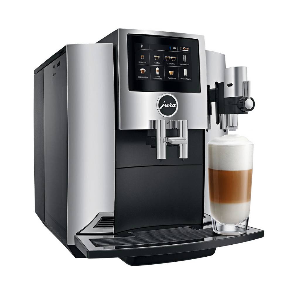 Jura S8 15212 Automatic Coffee Machine with PEP (Chrome)