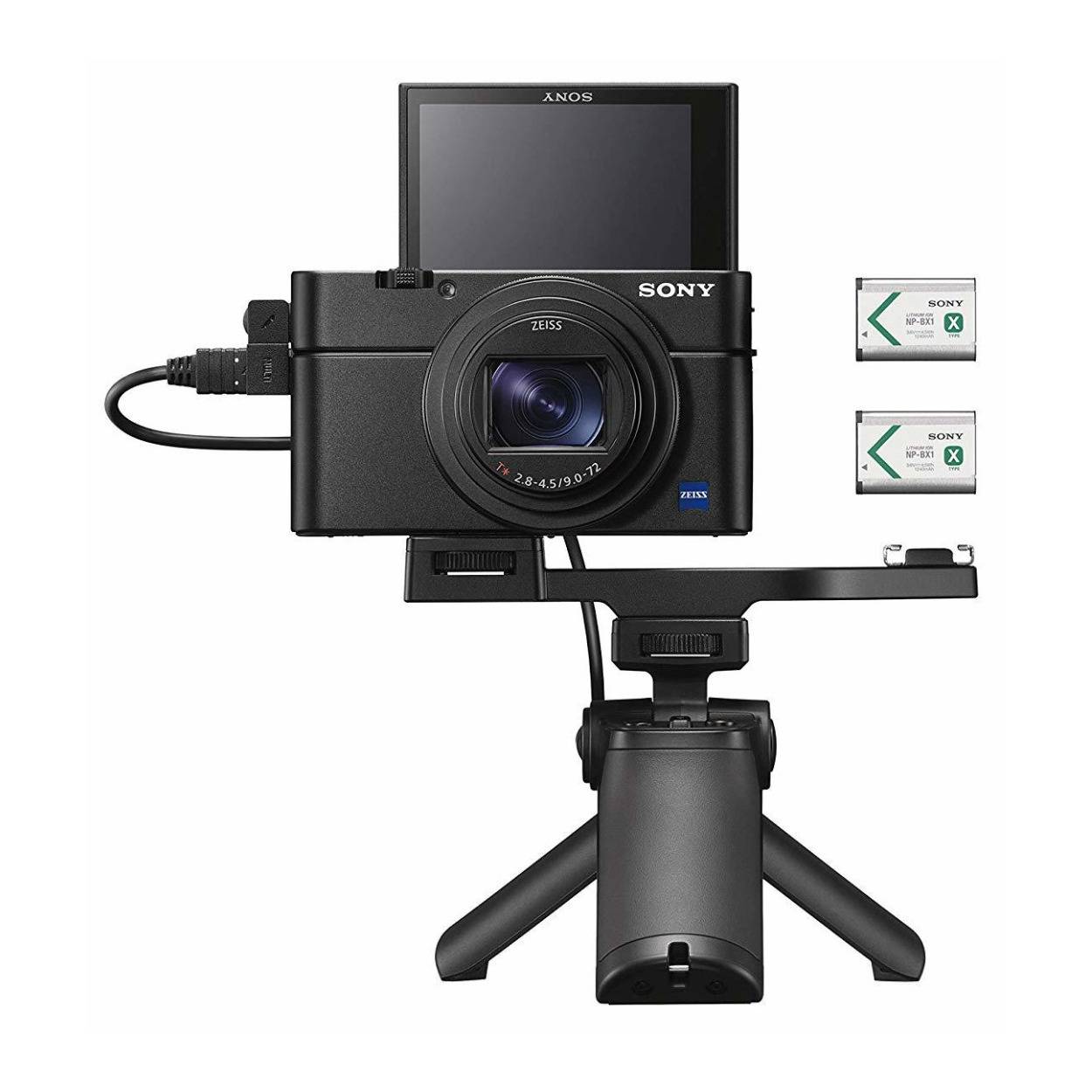 Sony DSC-RX100 VII Cyber-Shot Digital Camera with Shooting Grip Kit