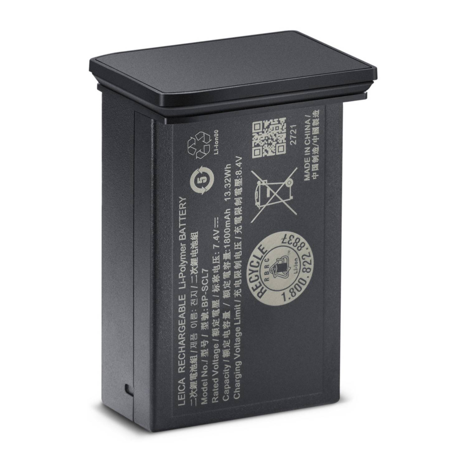 Leica Lithium-Ion BP-SCL7 Battery for M11 Camera (Black)