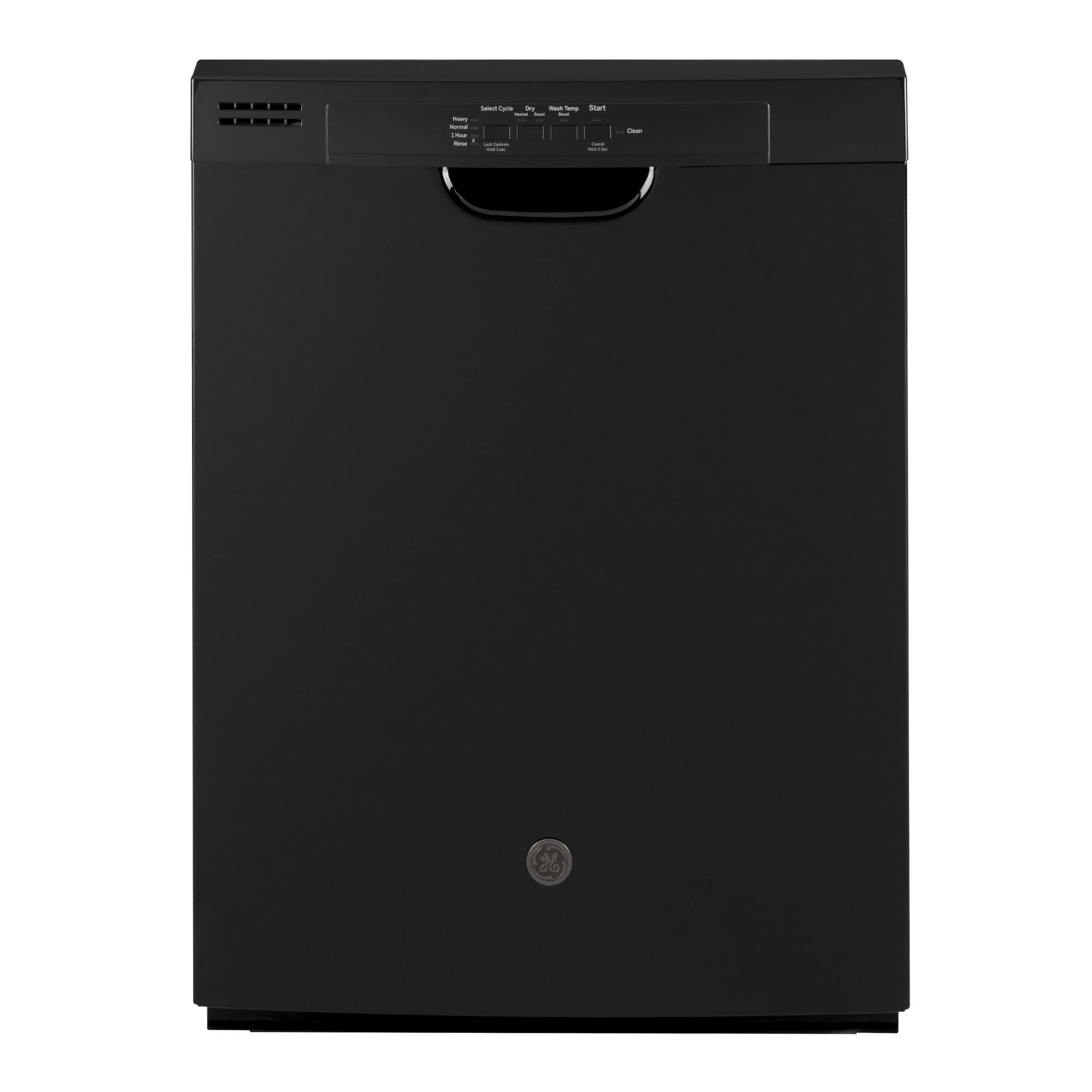 GE® Dishwasher with Front Controls (Black)