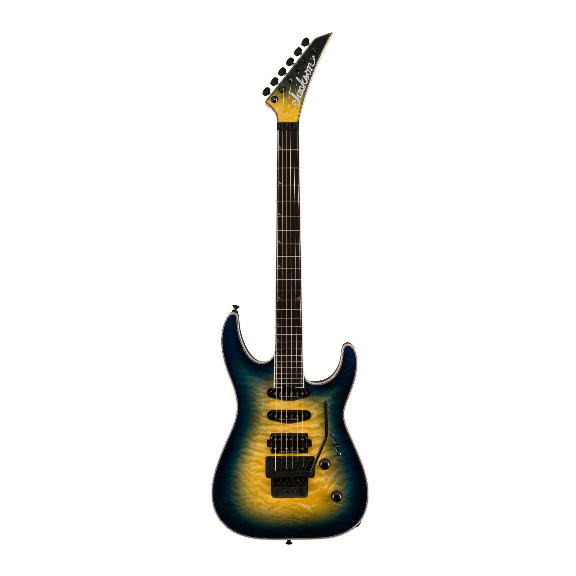 Jackson Pro Plus Series Soloist SLA3Q 6-String Electric Guitar (Right Handed, Amber Blue Burst)