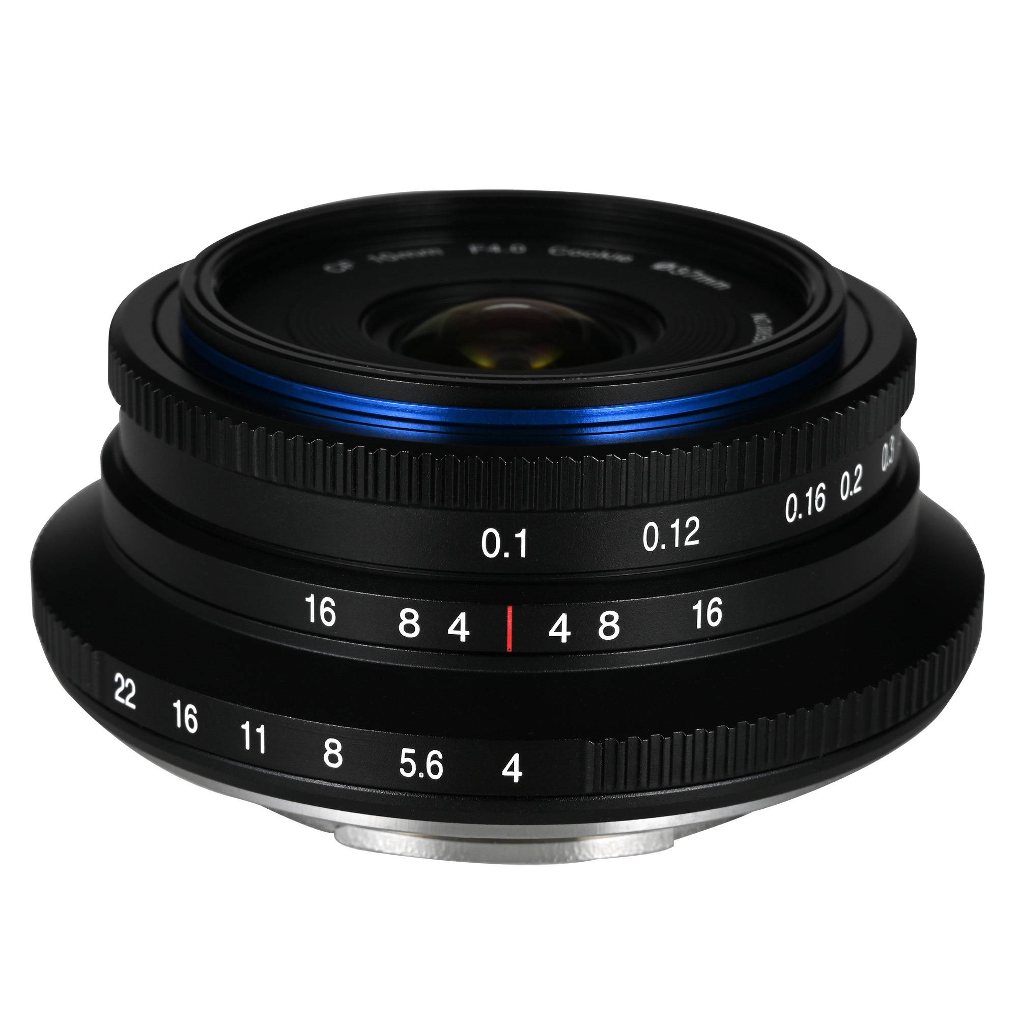 Laowa 10mm f/4 Cookie Lens for Fuji X-Mount (Black)