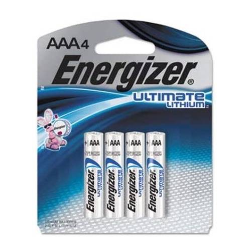 Energizer AAA Ultimate Lithium Battery (4-Pack)