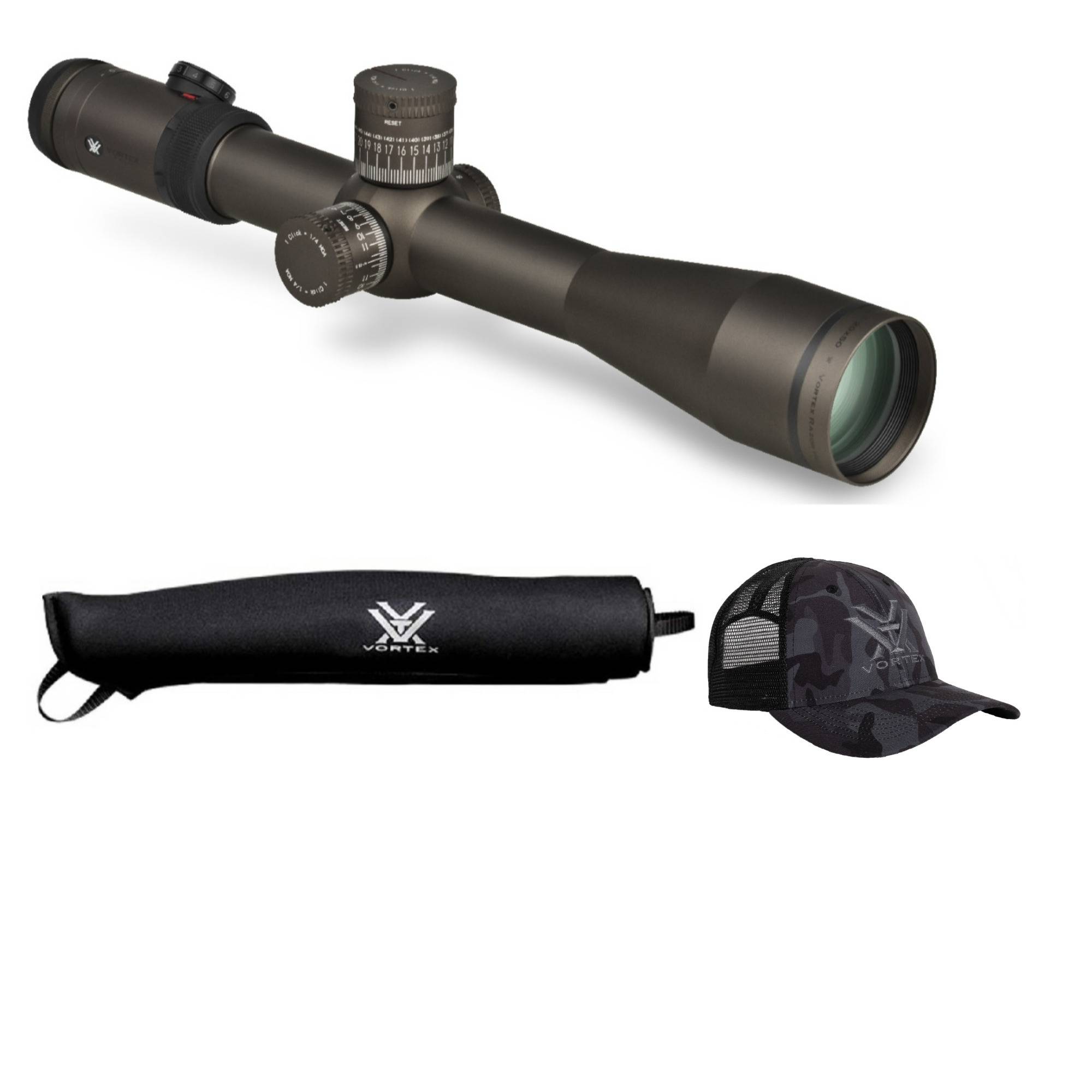 Vortex Razor HD 5-20x50 Riflescope (EBR-2B MOA Reticle) with Cap and Cover