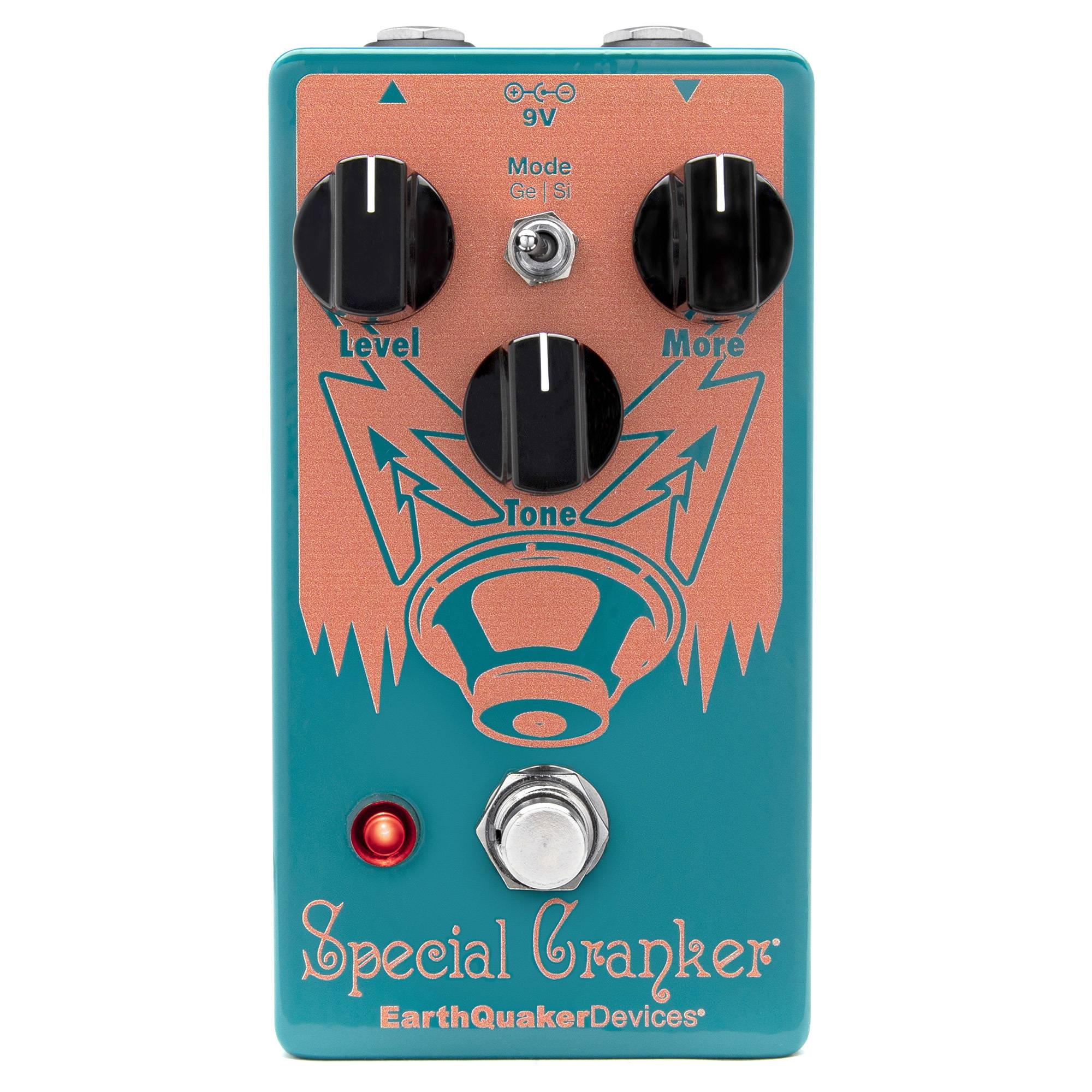 EarthQuaker Devices Special Cranker Overdrive Analog Distortion Pedal Limited Edition Water Blue