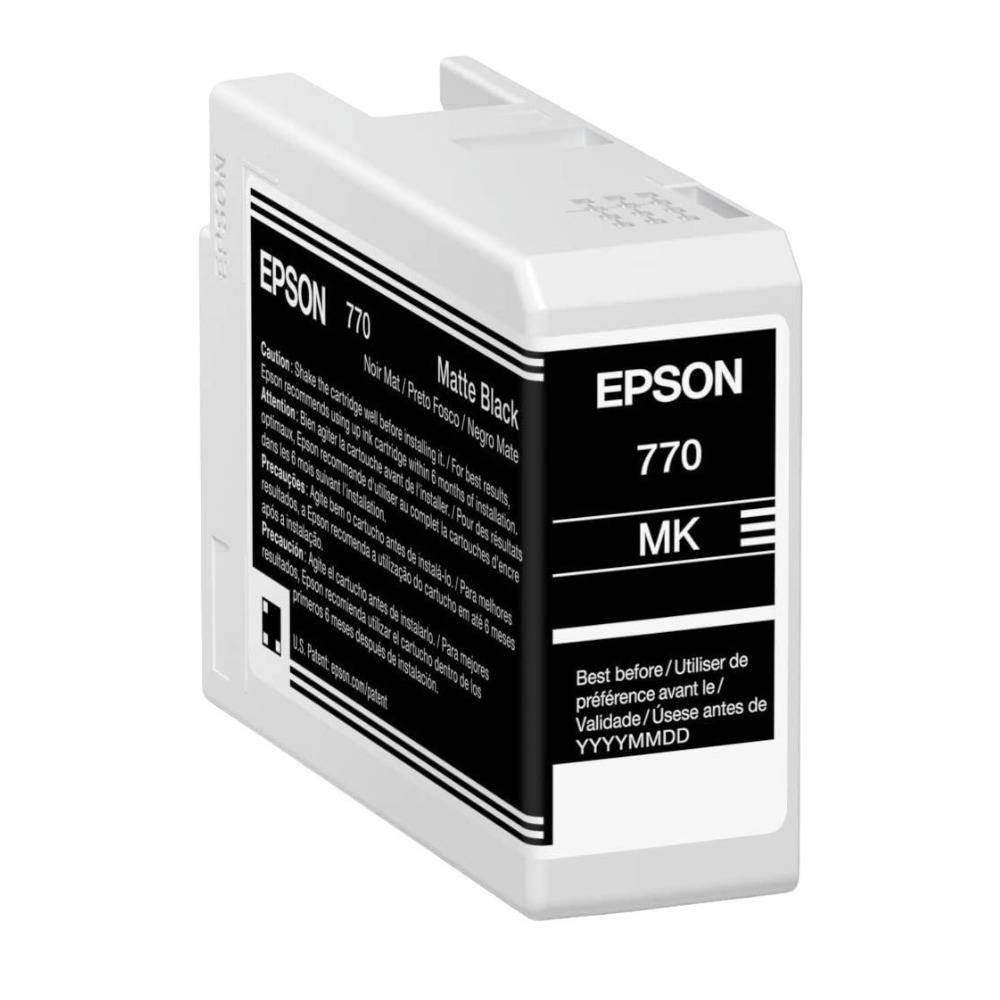 Epson UltraChrome Pro 770 Original Ink Cartridge (Matte Black)