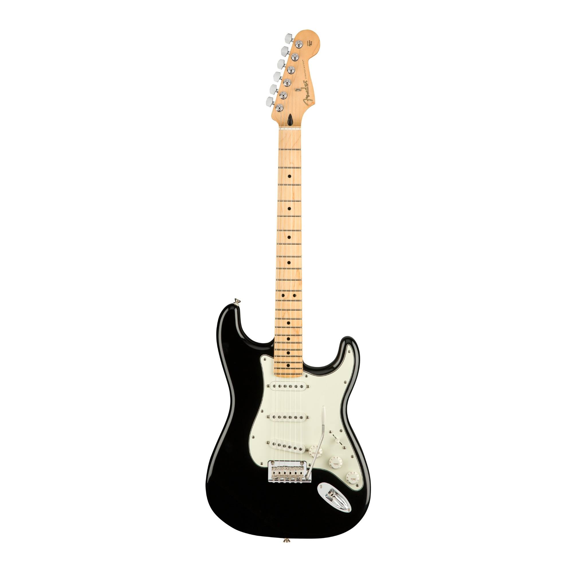 Fender Player Series Stratocaster 6-String Electric Guitar (Right Hand, Black)