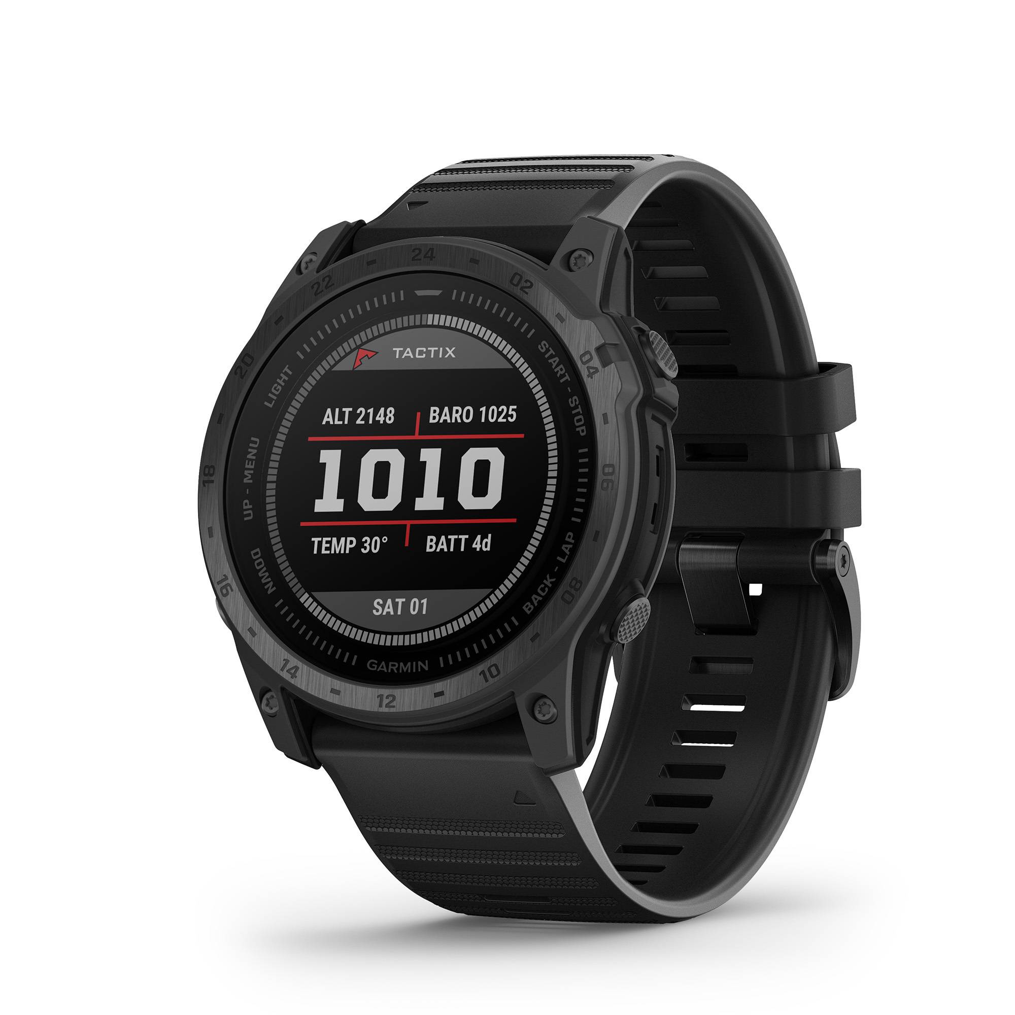 Garmin tactix® 7 – Standard Edition, Premium Tactical GPS Watch with Silicone Band