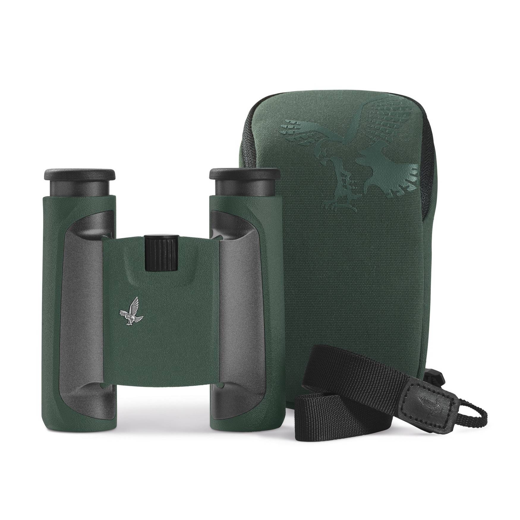 Swarovski 10x25 CL Pocket Binoculars (Green, Wild Nature Field Bag)
