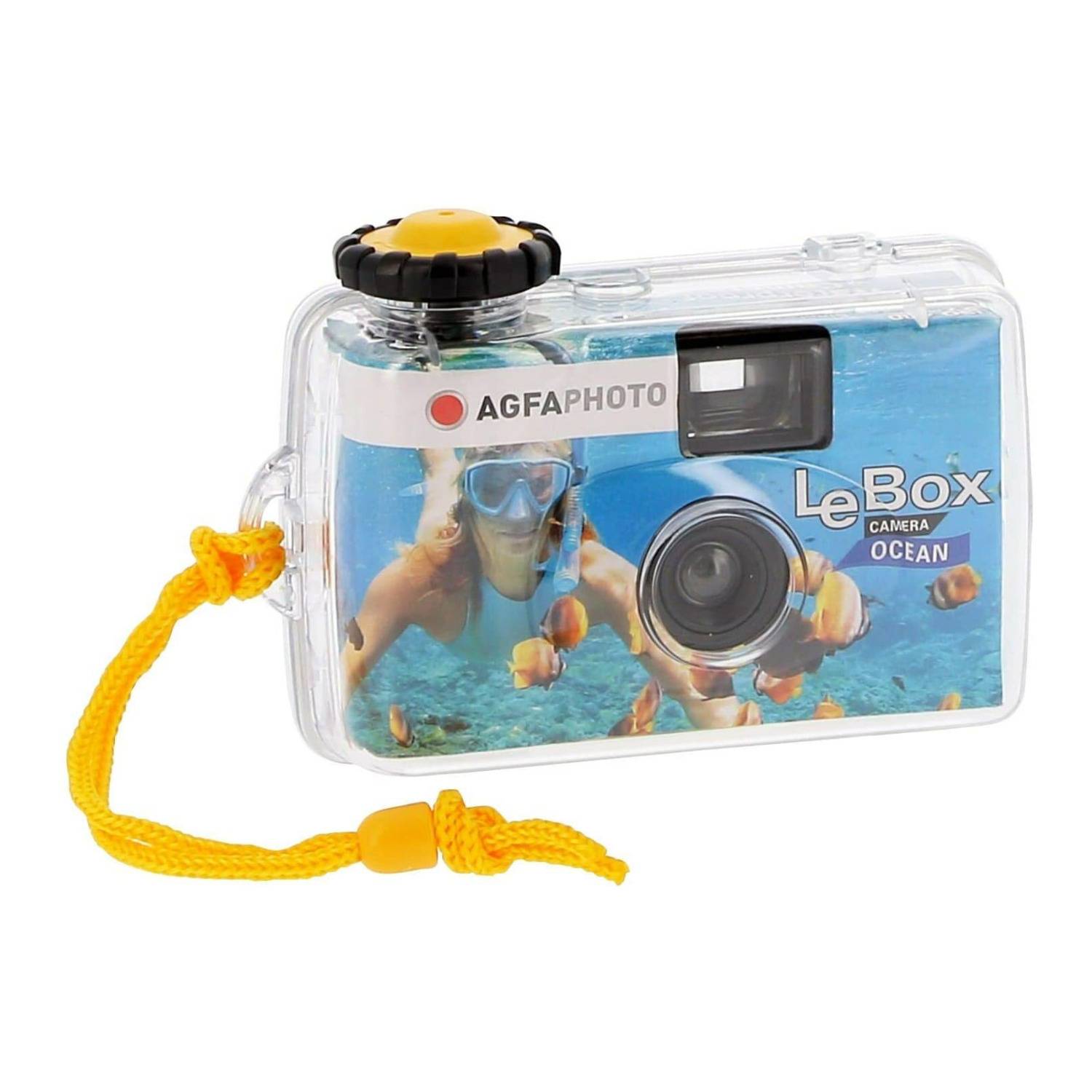 AgfaPhoto LeBox Ocean Waterproof Camera (27 Exposures)