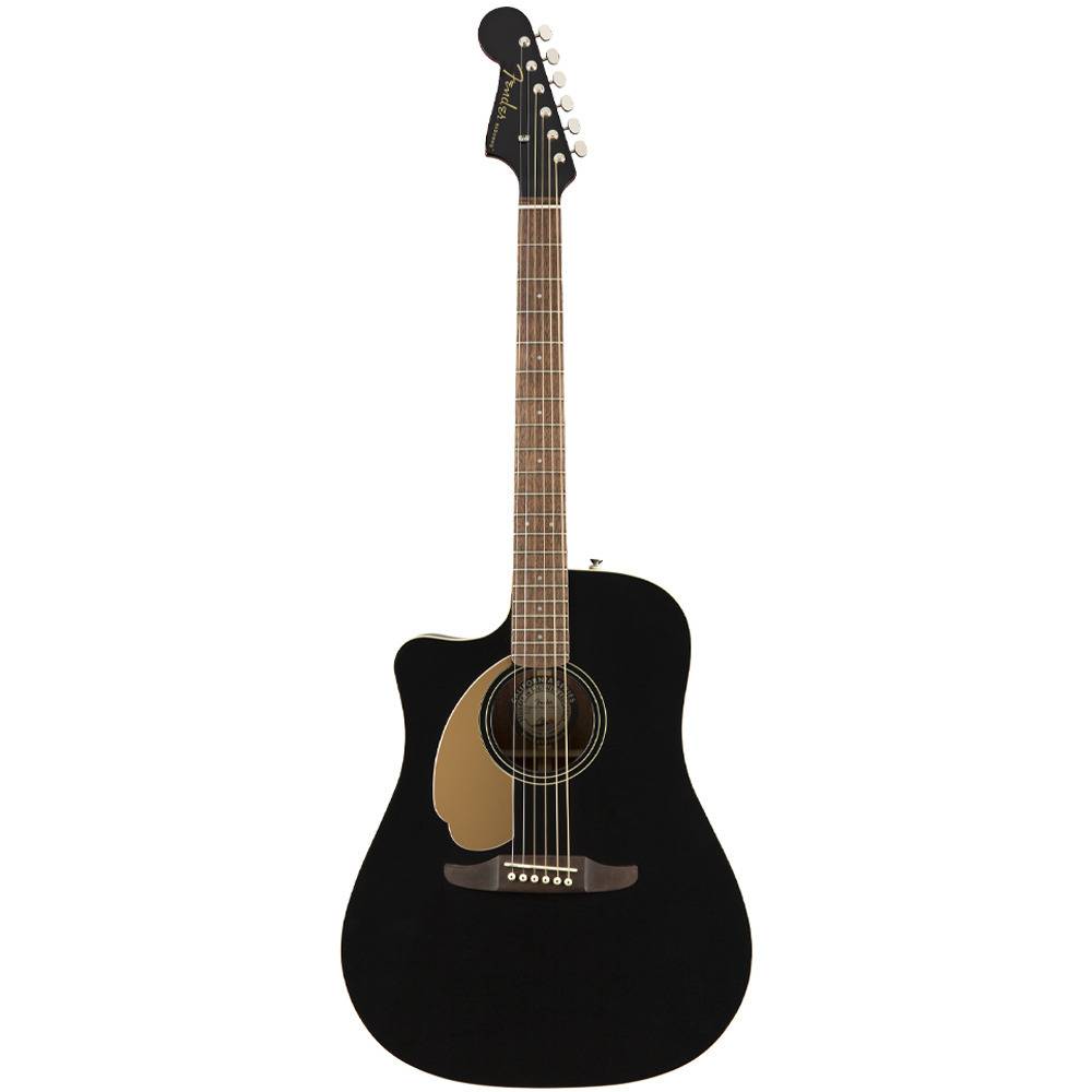 Fender Redondo Player 6-String Acoustic Guitar (Right-Hand, Jetty Black)