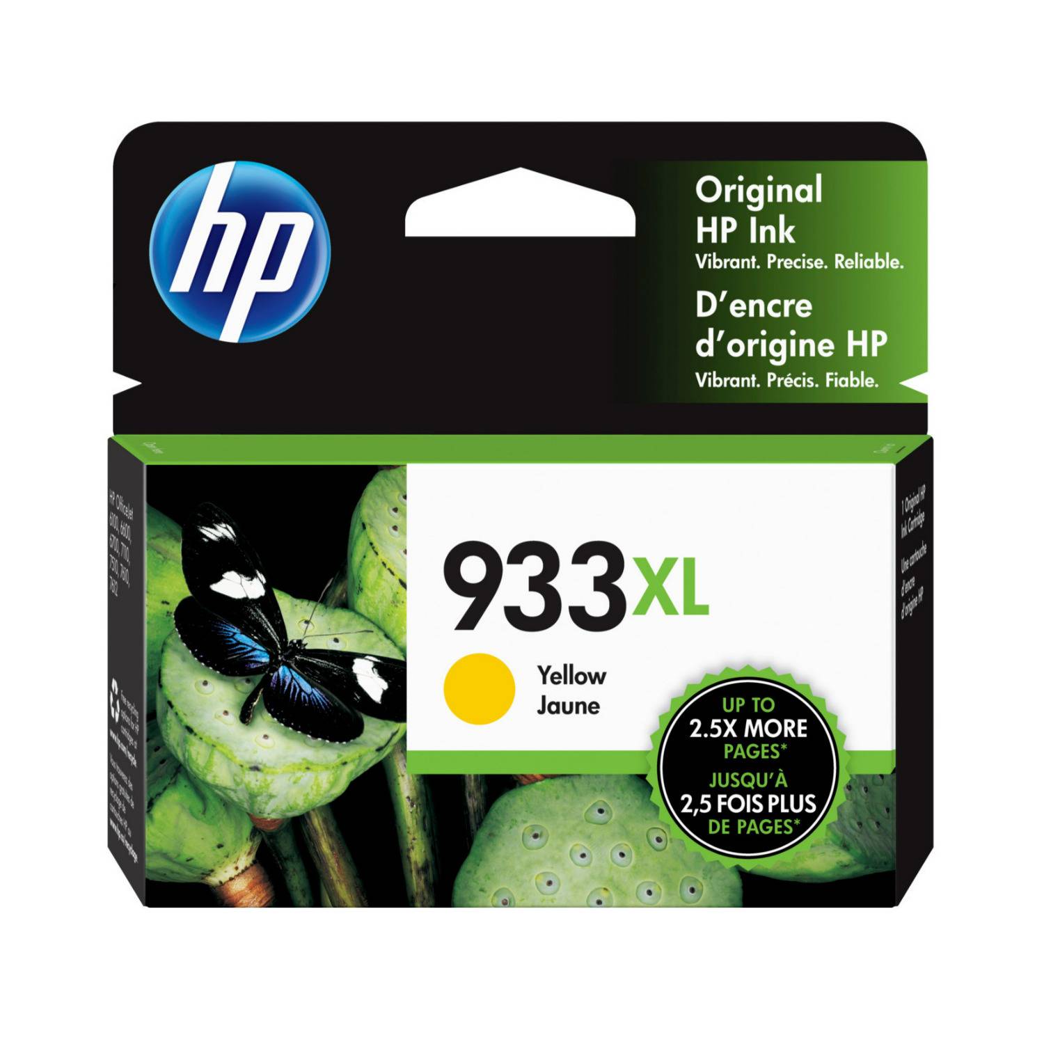 HP 933XL HP Printers Compatible High Yield Original Ink Cartridge (Yellow, 825 Pages)