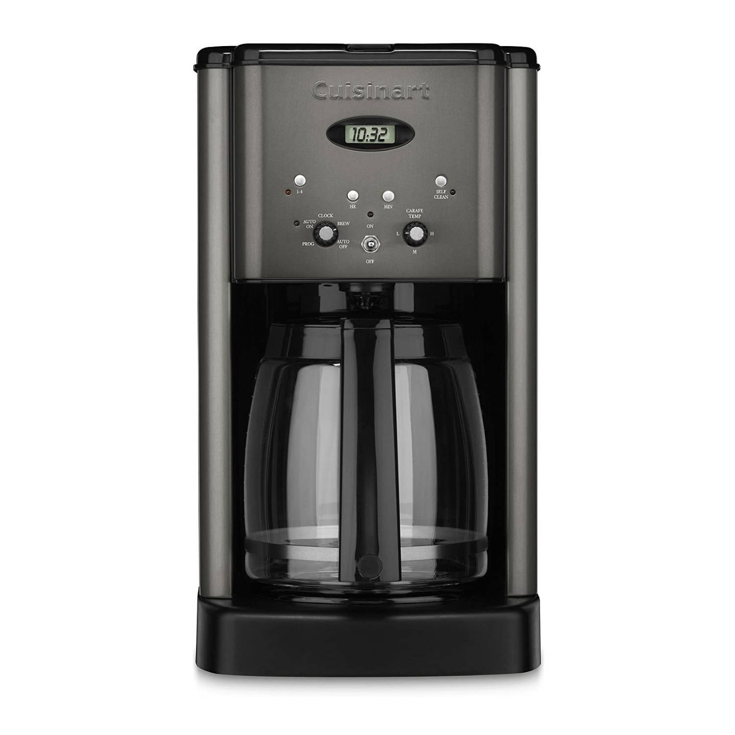 Cuisinart 12-Cup Brew Central Programmable Coffeemaker (Black Stainless)