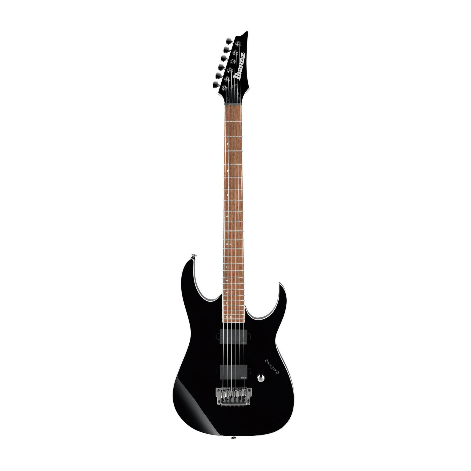 Ibanez RG Iron Label 6-String Electric Guitar (Right-Handed, Black) with Rosewood Fretboard