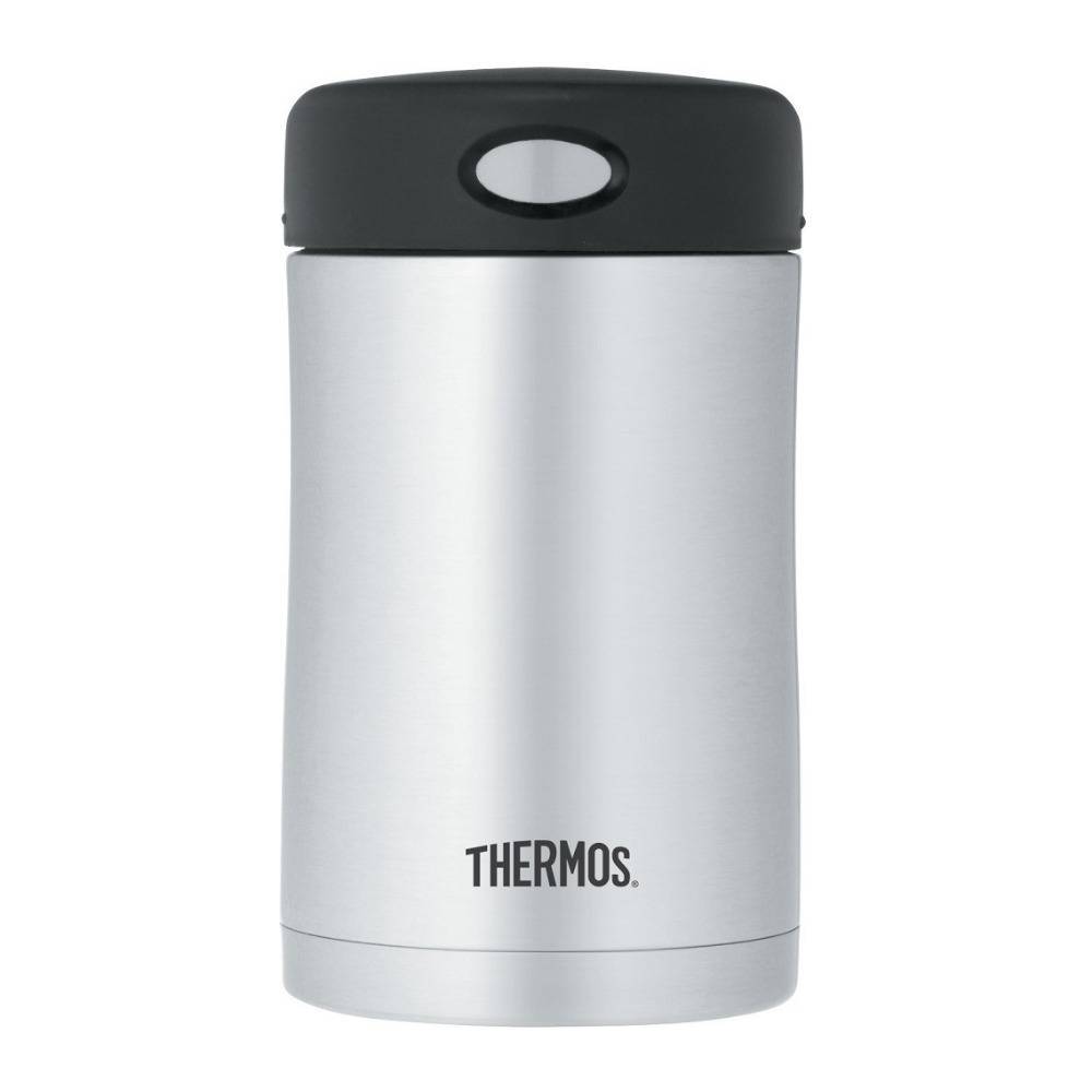Thermos Vacuum Insulated Stainless Steel Food Container (16 oz/ Stainless Steel)