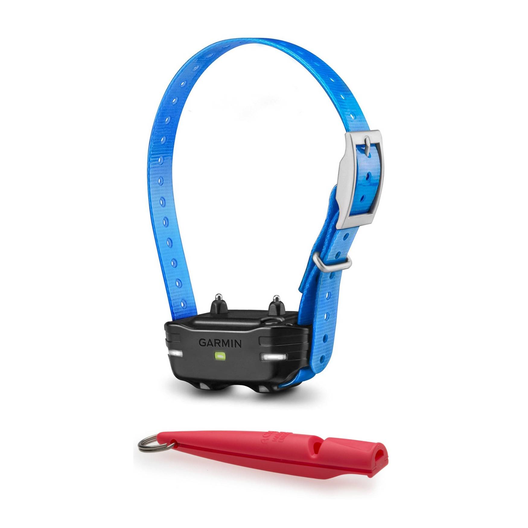 Garmin PT 10 Dog Device with Blue Collar Strap with Acme 211.5 Dog Whistle (Color May Vary) Bundle