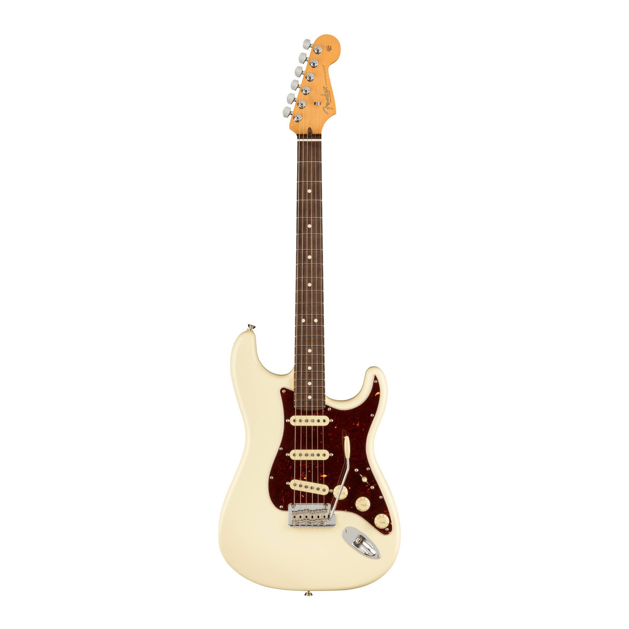 Fender American Professional II Stratocaster 6-String Electric Guitar (Right-Hand, White)