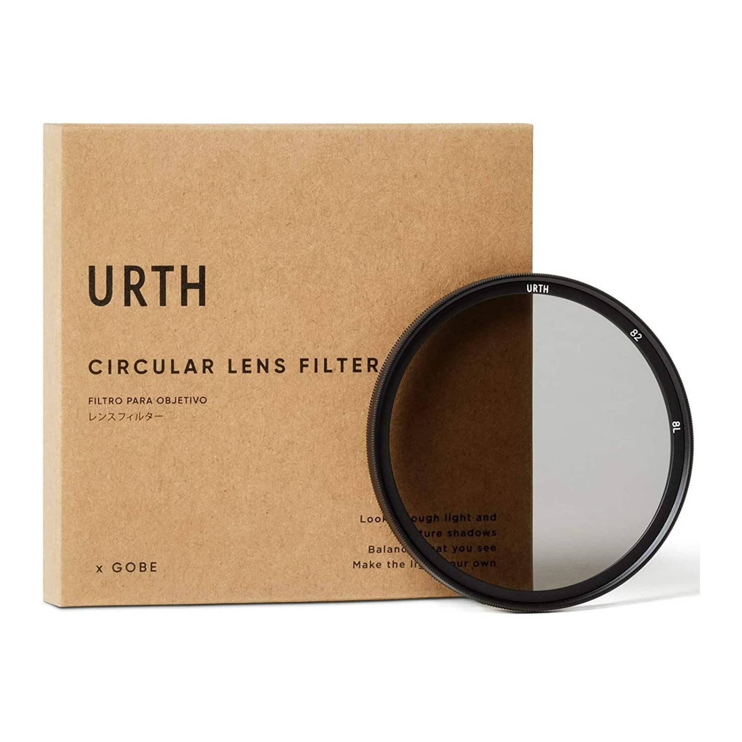 Urth 82mm CPL Polarizing Japanese AGC Optical Glass 8-Layer Nano Coating Double-Threaded Lens Filter