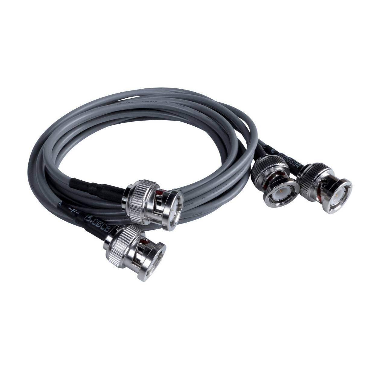 AtlasIED MWBNC48 Wireless Microphone 48-Inch Male To Male BNC Cable (Pair)