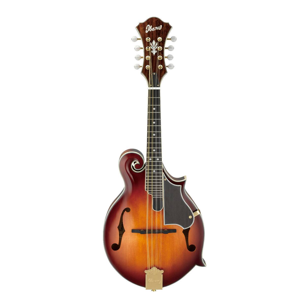 Ibanez M700S 8-String F-Style Mandolin Acoustic Guitar (Antique Violin Sunburst High Gloss)