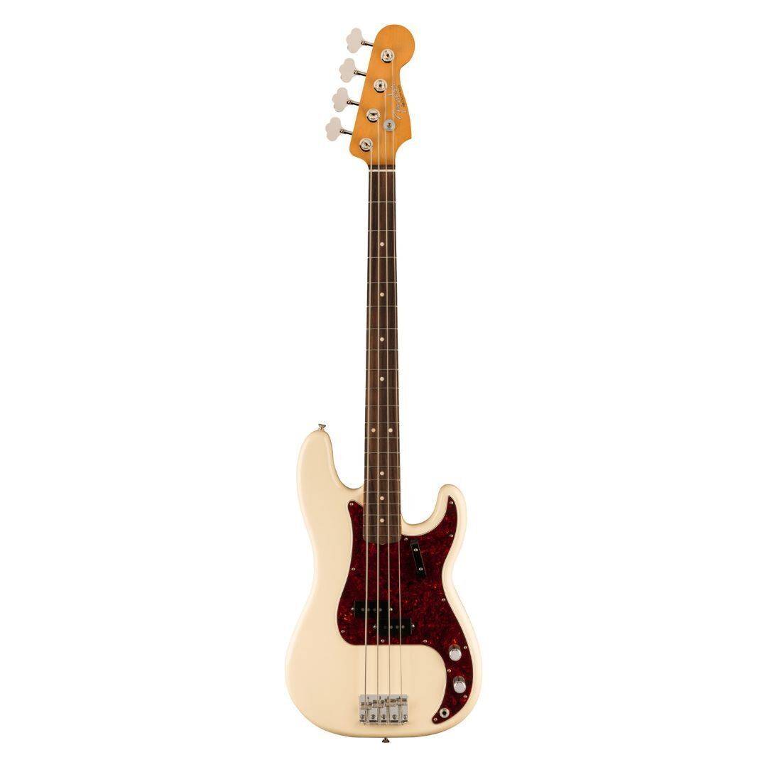 Fender Vintera II 60s Precision 4-String Bass Guitar (Right-Handed, Olympic White)