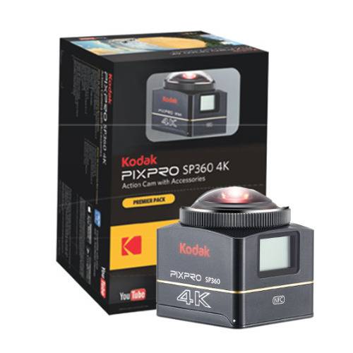 Kodak PIXPRO SP360 4K - VR CAMERA Premier Pack