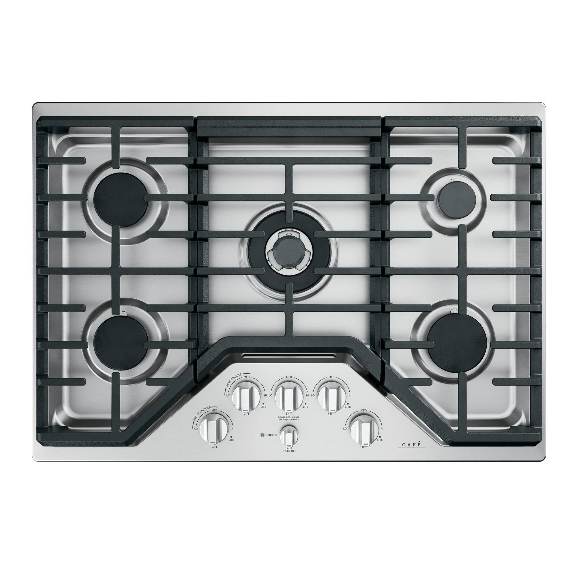 Cafe Café™ 30" Built-In Gas Cooktop (Stainless Steel)