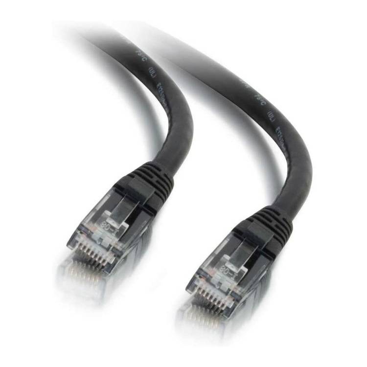 C2G 6-Feet Cat6 Snaglass Unshielded (UTP) Ethernet Cable (Black)