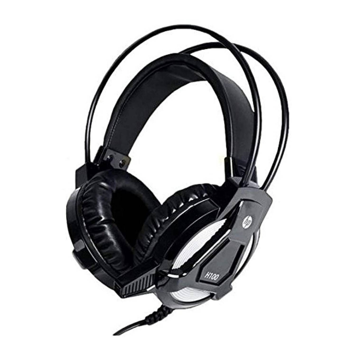 HP 100BK Wired Gaming Headset with Microphone (Black)