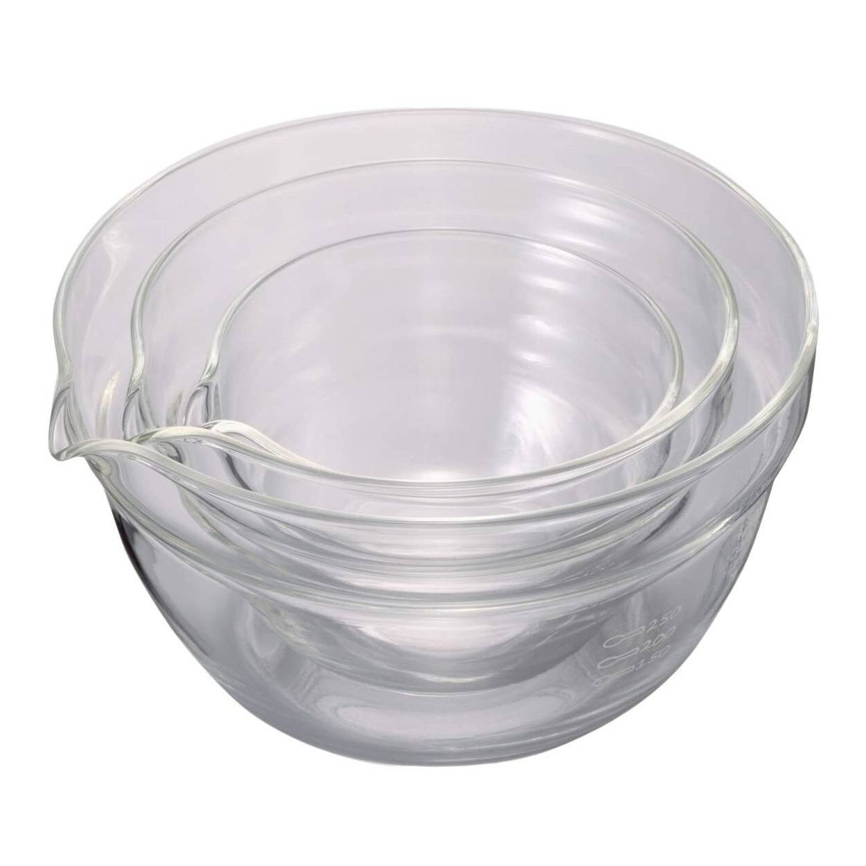 Hario Mixing Bowl with Spout 3-Piece Set