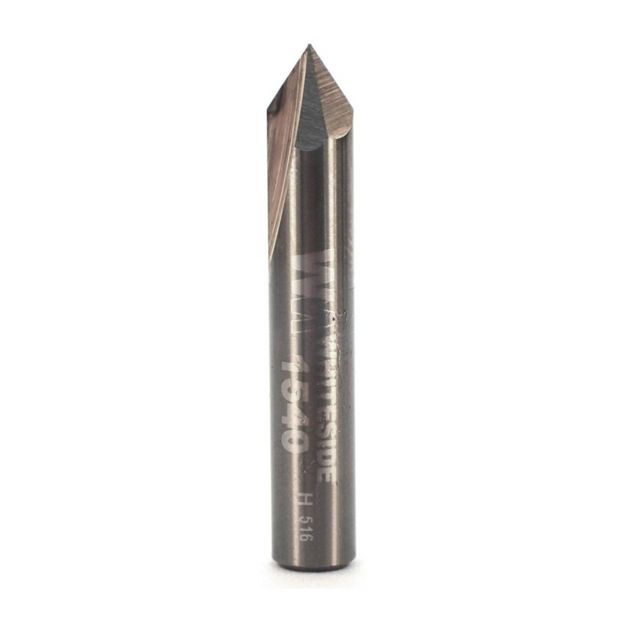 Whiteside Router Bits 1540 V-Groove 60-Degree 1/4-Inch Cutting Diameter and 7/32-Inch Point Length