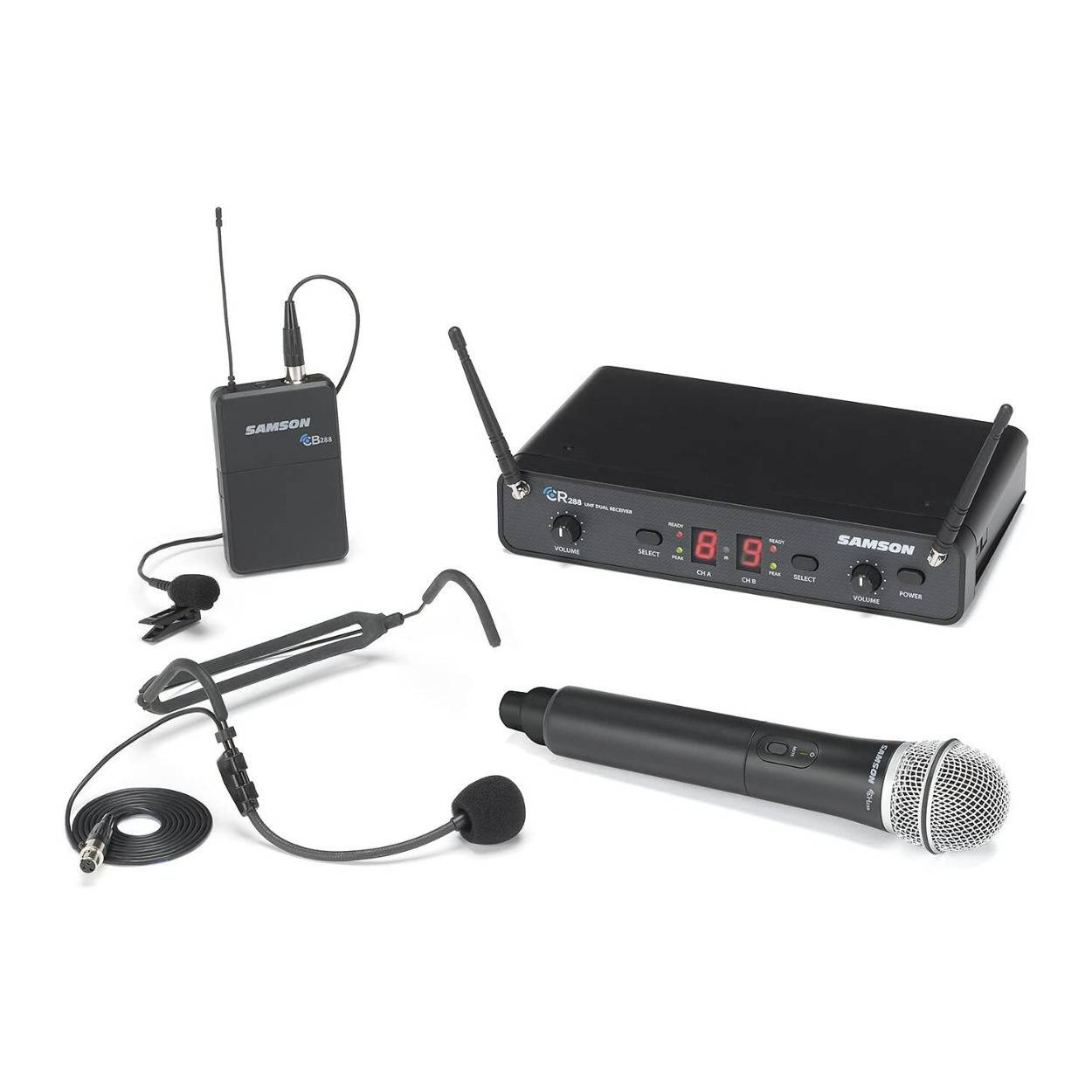 Samson Technologies Concert 288 All-In-One Dual Channel Wireless System