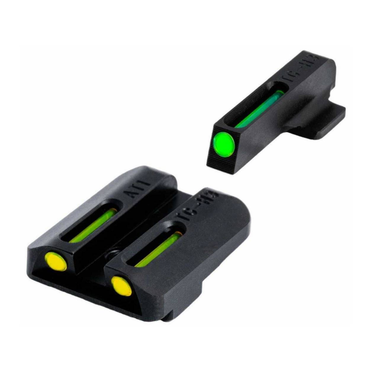 TruGlo TFO Glock Low Handgun Sight Set (Green Front, Yellow Rear)