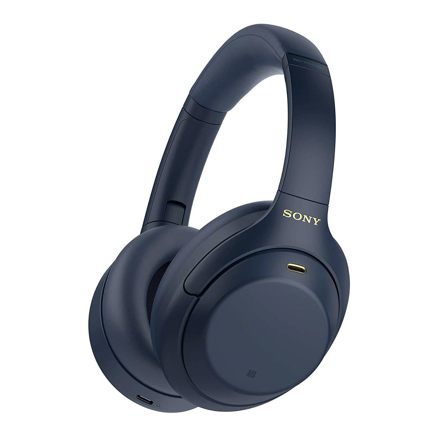 Sony WH1000XM4 Wireless Premium Noise Canceling Overhead Headphones (Blue)