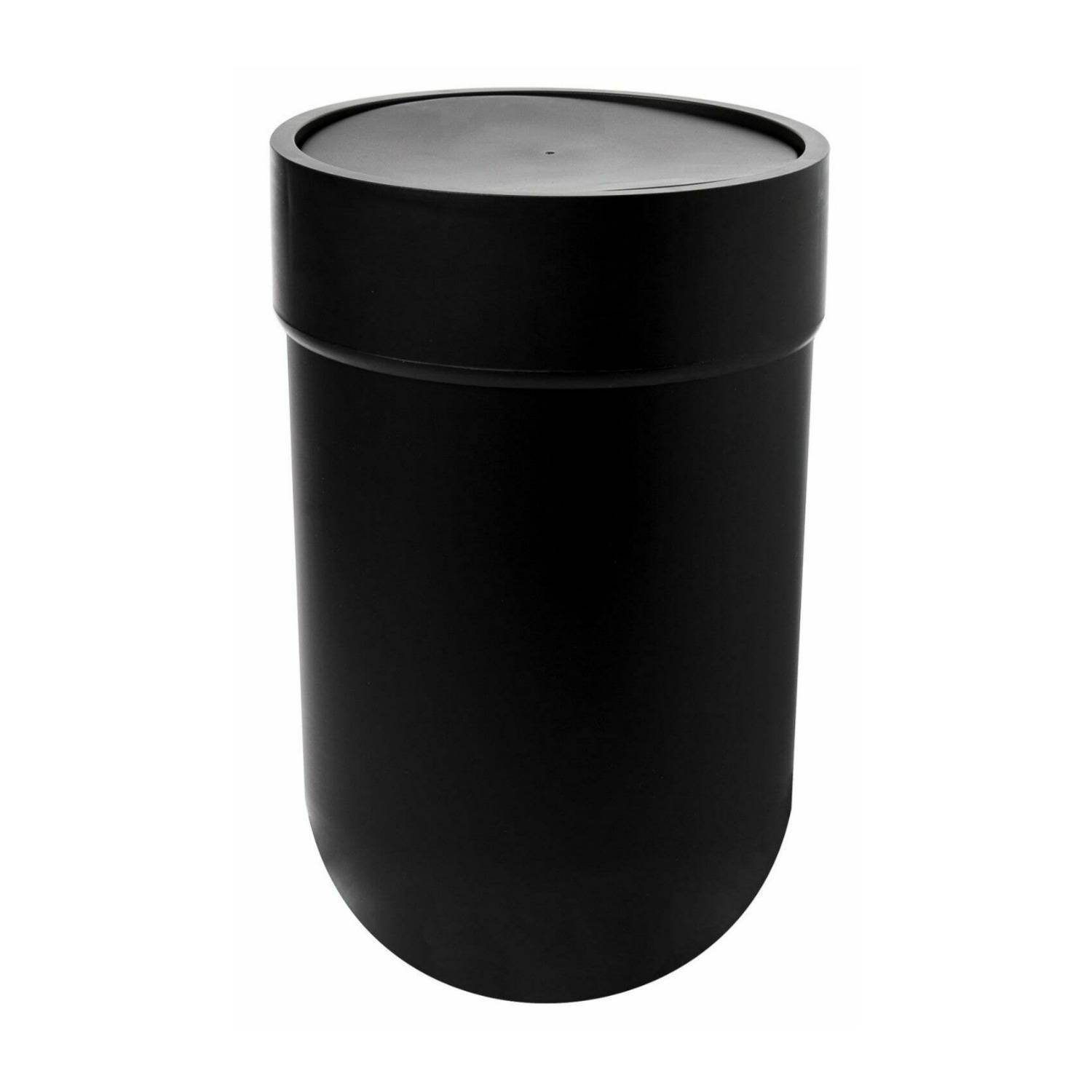 Umbra 023269-040 Touch Waste Can with Lid (Black)