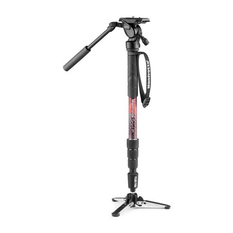 Manfrotto Element MII Video Monopod with Live Fluid Head